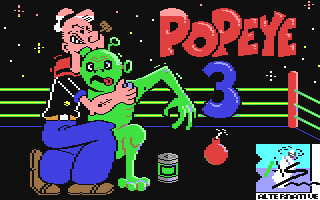 Popeye 3 Title Screen